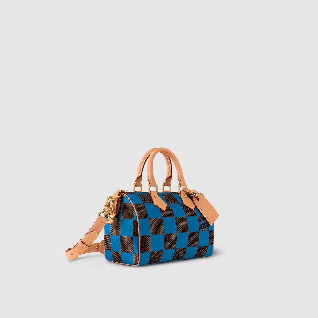 Túi Louis Vuitton Speedy Bandoulière 25 Damier Other Nam Xanh Dương